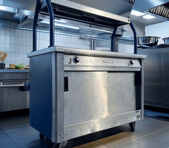 équipement de cuisine temporaire