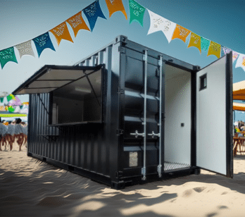 Cuisine temporaire : kiosque événementiel