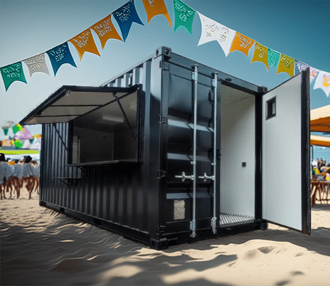 Cuisine temporaire : kiosque événementiel