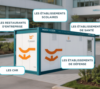 Cuisine temporaire professionnelle